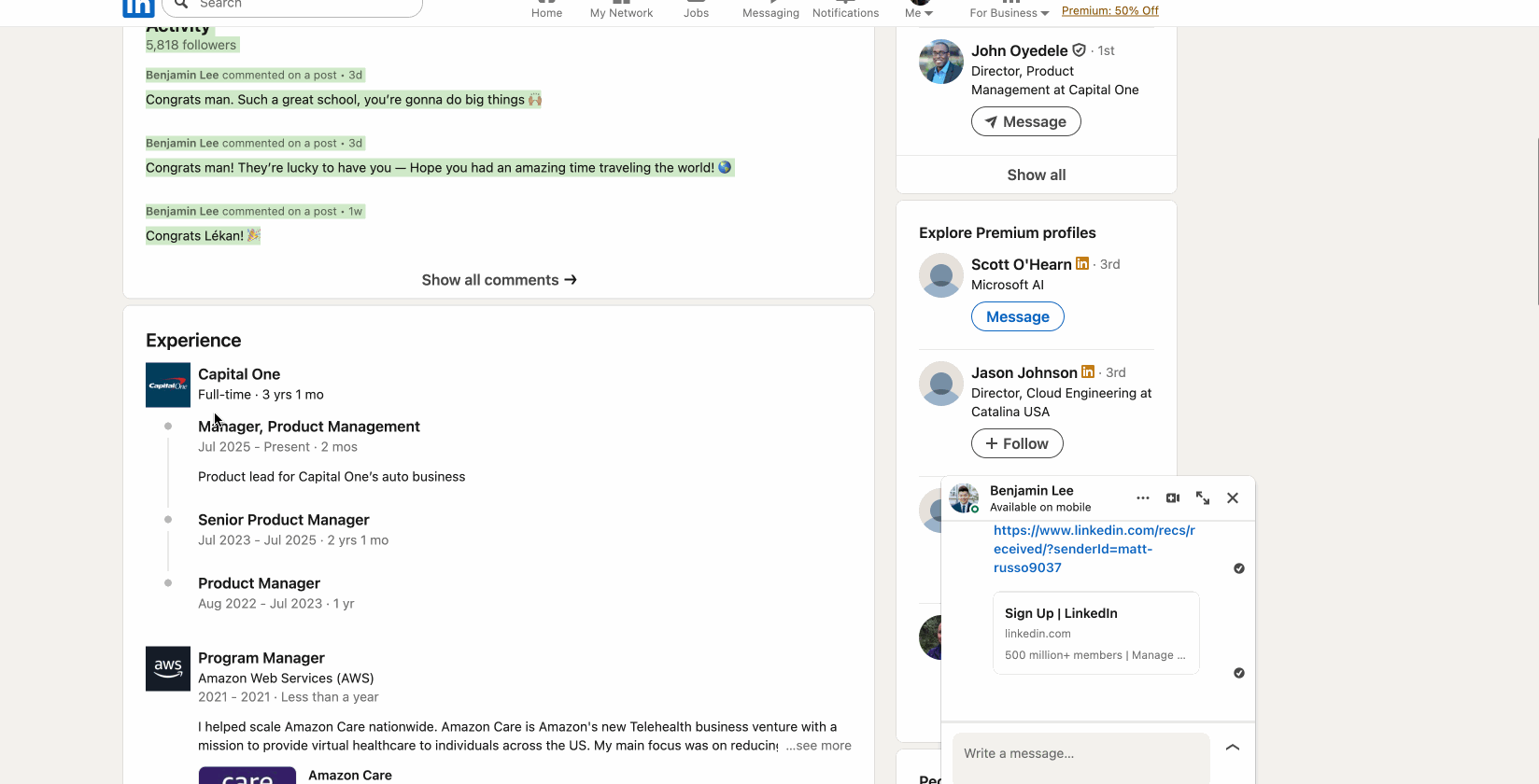 Networking tool demo